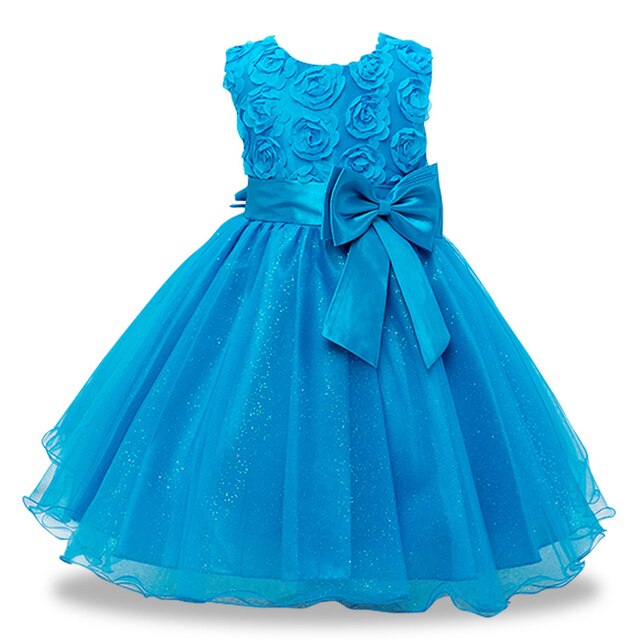 Christmas Girl Dress Princess Wedding Party sequins Sleeveless New Year Clothes-Girls Sequin Dress-Top Super Deals-Free Item Online