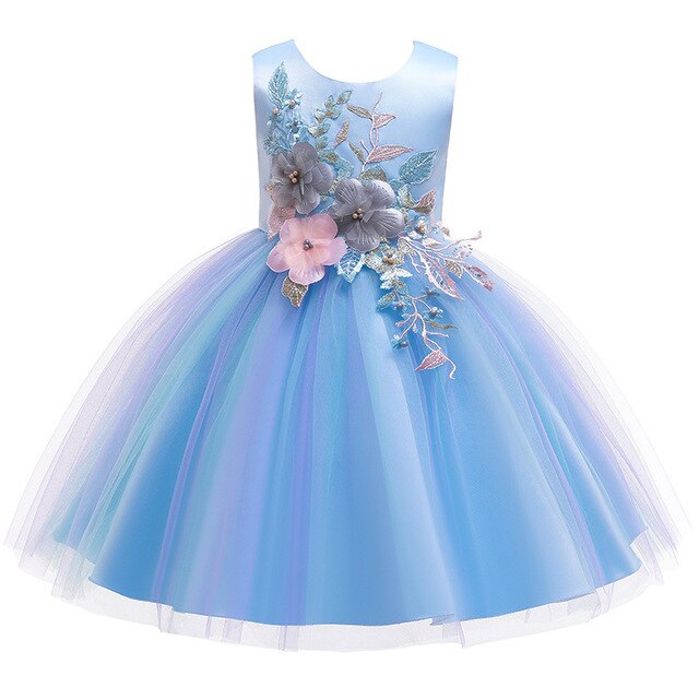 Fashion New Baby Girl Dress Girls 3-10 Age
