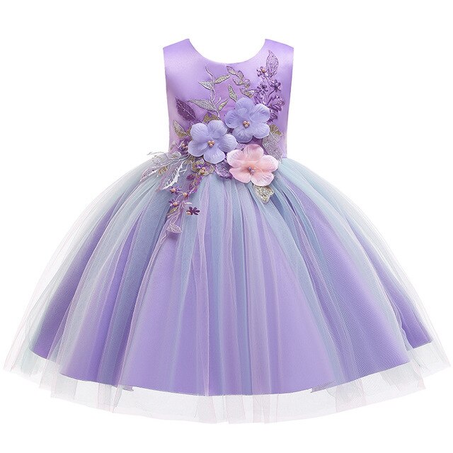 Fashion New Baby Girl Dress Girls 3-10 Age
