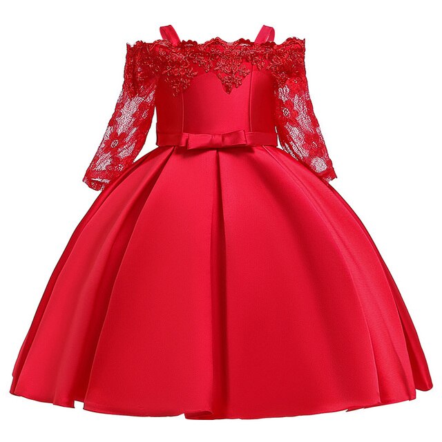 Girls Elegant Birthday Princess Wedding