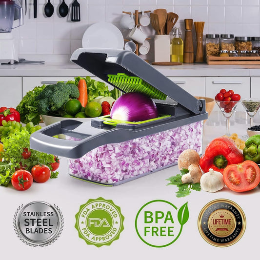 Fruit and Vegetable Chopper Slicer 16 in 1