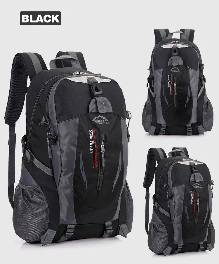 Portable Outdoor Mountaineering Bag Large Capacity Travel Bag Waterproof Men's and Women's Backpack Lightweight Travel Backpack