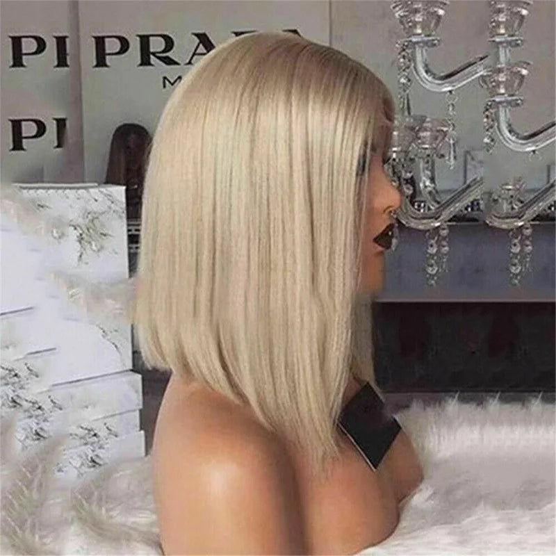 Women Short Straight Wig