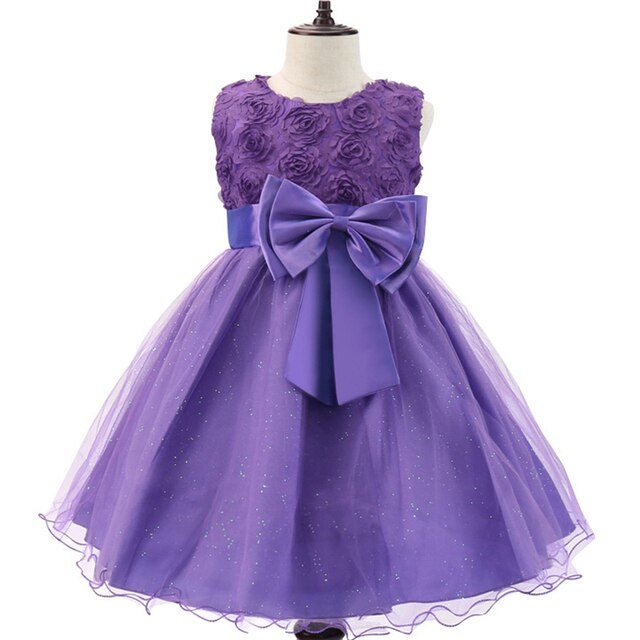 Girl Flower Princess Dress Children Summer Tutu Wedding Birthday Party Dresses For 5 8 10 Years Girls Kids Gown Costume Clothing