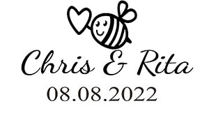 Custom Transparent Labels, Wedding Labels
