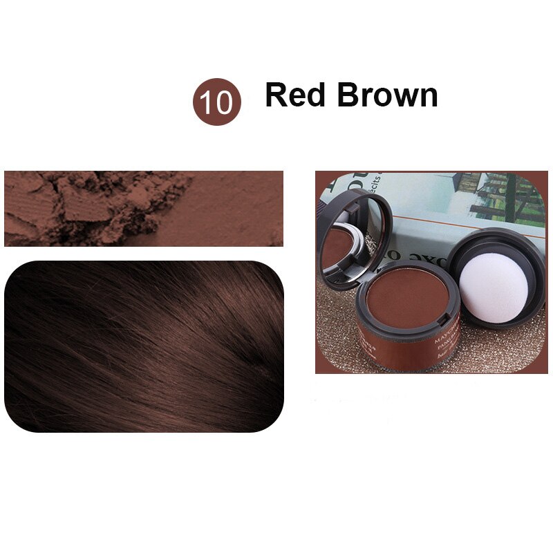 Hair Fluffy Powder Instantly Black Root Cover Up Natural Instant Hairline Shadow Powder Hair Concealer Coverage