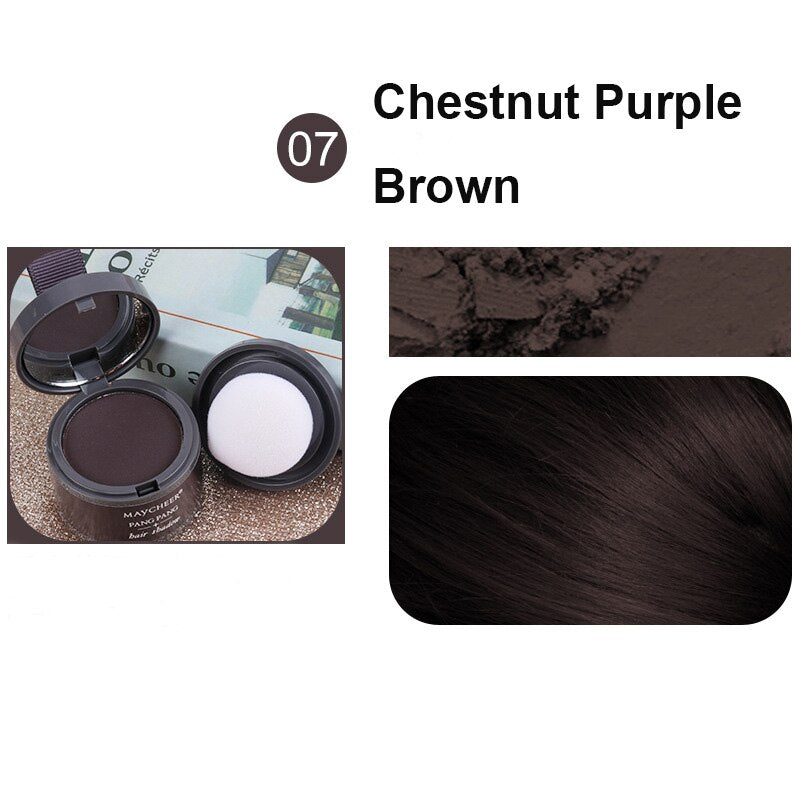Hair Fluffy Powder Instantly Black Root Cover Up Natural Instant Hairline Shadow Powder Hair Concealer Coverage