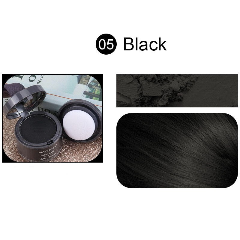 Hair Fluffy Powder Instantly Black Root Cover Up Natural Instant Hairline Shadow Powder Hair Concealer Coverage