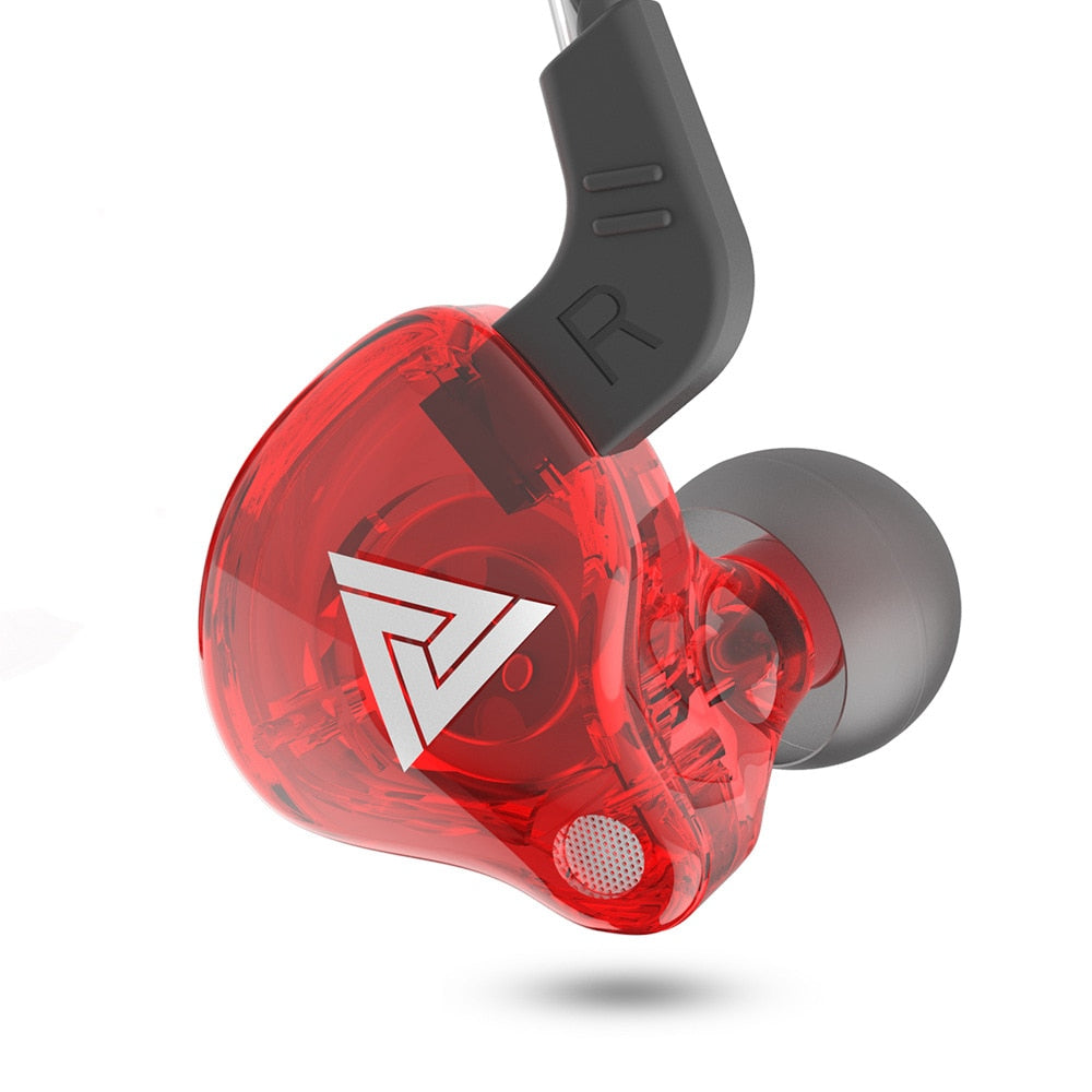 Original QKZ AK6 Copper Driver HiFi Wired Earphone Sport Running Headphones Bass Stereo Headset Music Earbuds fone de ouvido
