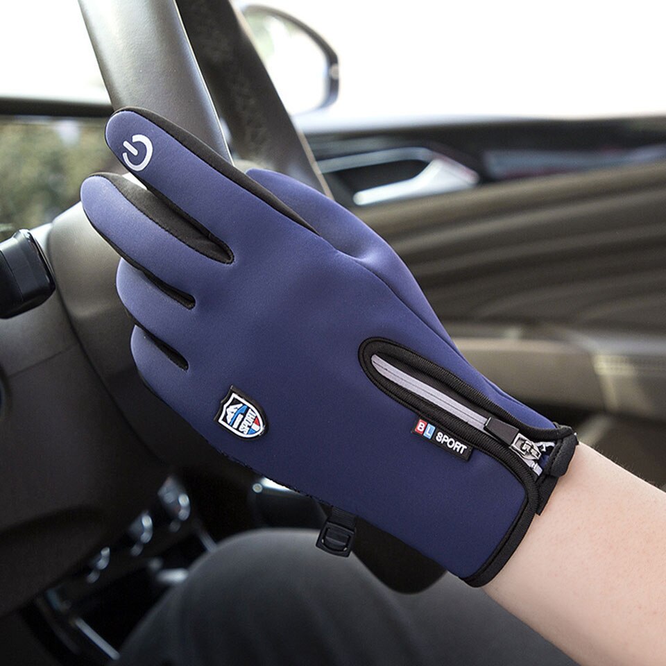 New Warm Winter Ice Fishing Gloves Waterproof Coating Windproof Breathable Full Finger Non-slip Carp Outdoor Fishing Apparel