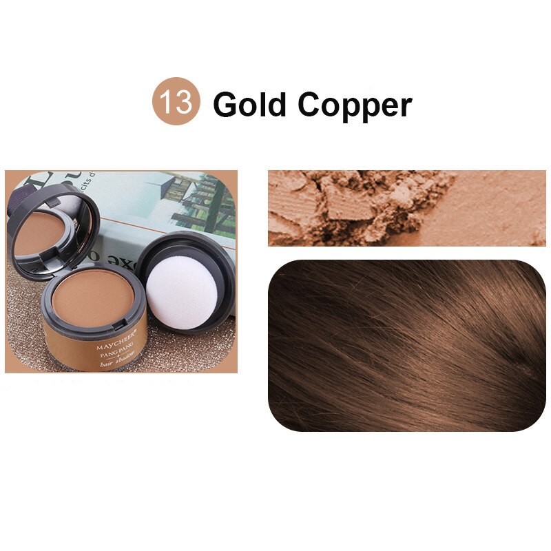 Hair Fluffy Powder Instantly Black Root Cover Up Natural Instant Hairline Shadow Powder Hair Concealer Coverage