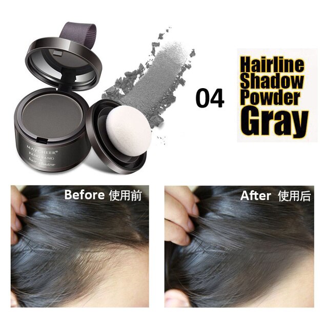 Hair Fluffy Powder Instantly Black Root Cover Up Natural Instant Hairline Shadow Powder Hair Concealer Coverage