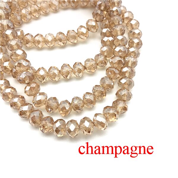 Crystal Beads Multicolor Glass Beads for Jewelry