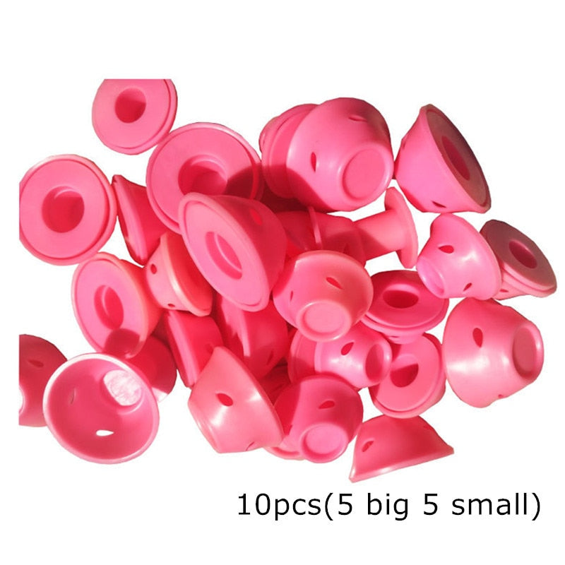 Silicone Hair Curler Twist Hair Rollers No Heating