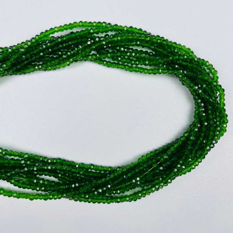 Crystal Glass Rondel Beads for Jewelry Making Diy Jewelry Spacer Beads