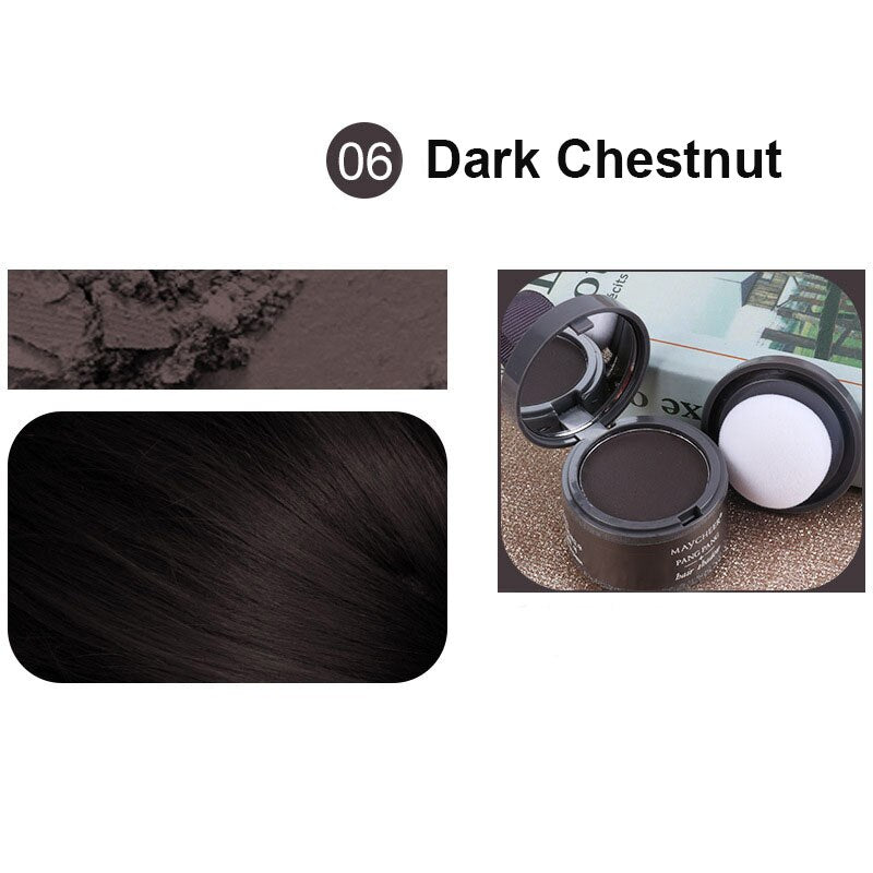Hair Fluffy Powder Instantly Black Root Cover Up Natural Instant Hairline Shadow Powder Hair Concealer Coverage
