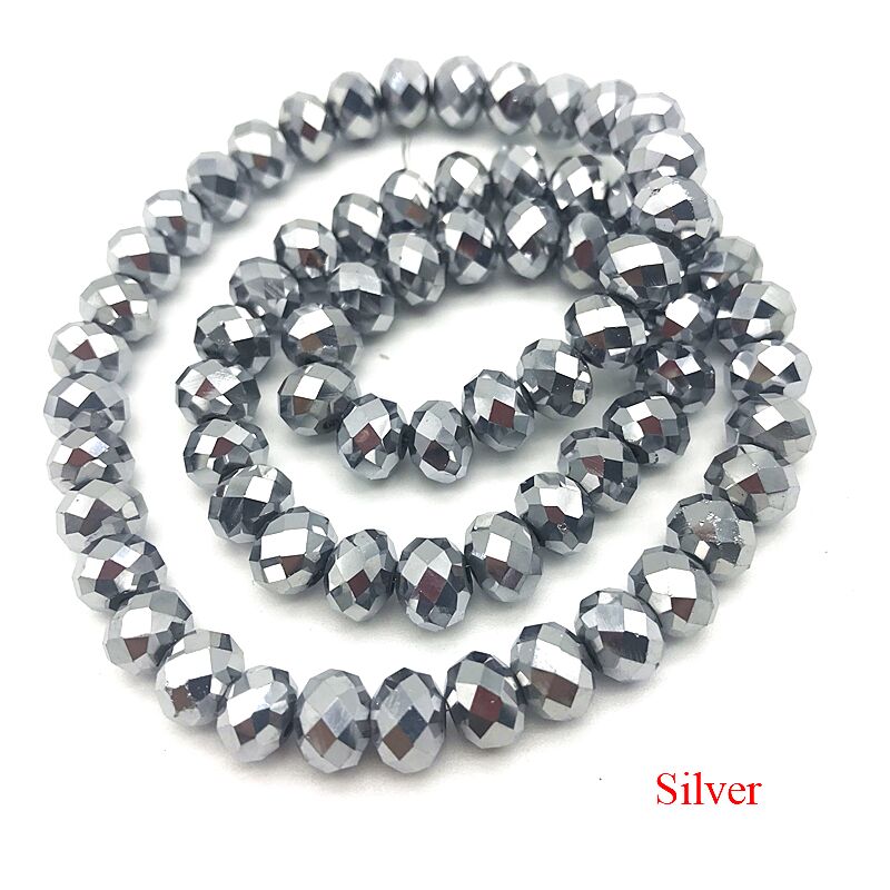Crystal Beads Multicolor Glass Beads for Jewelry