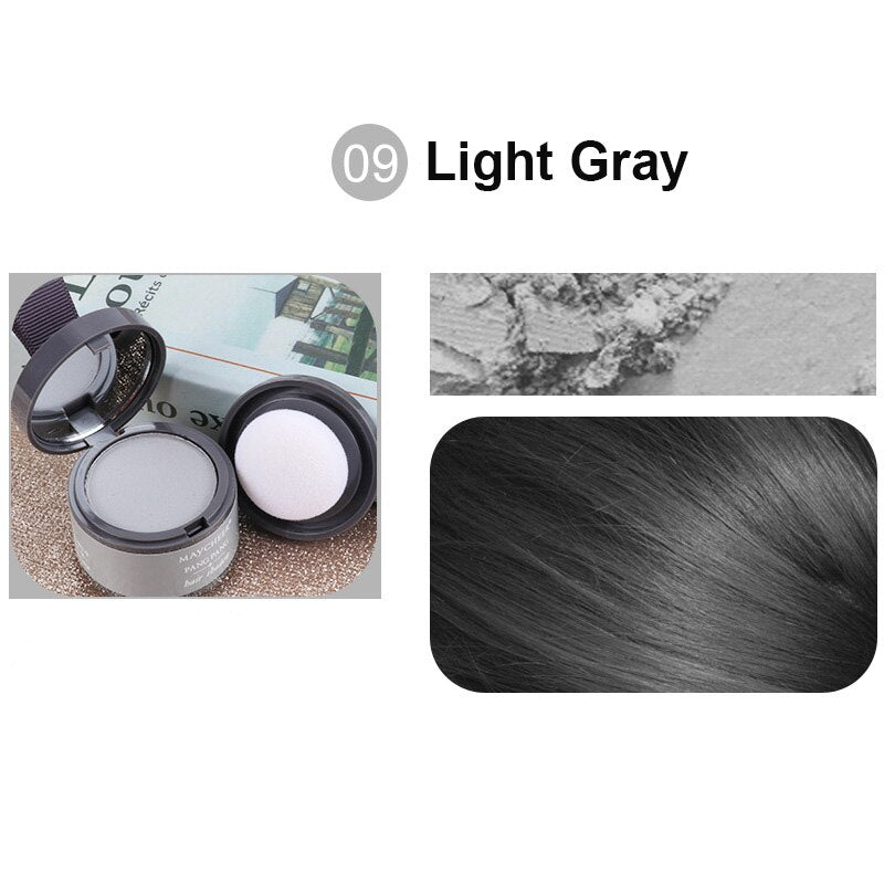 Hair Fluffy Powder Instantly Black Root Cover Up Natural Instant Hairline Shadow Powder Hair Concealer Coverage