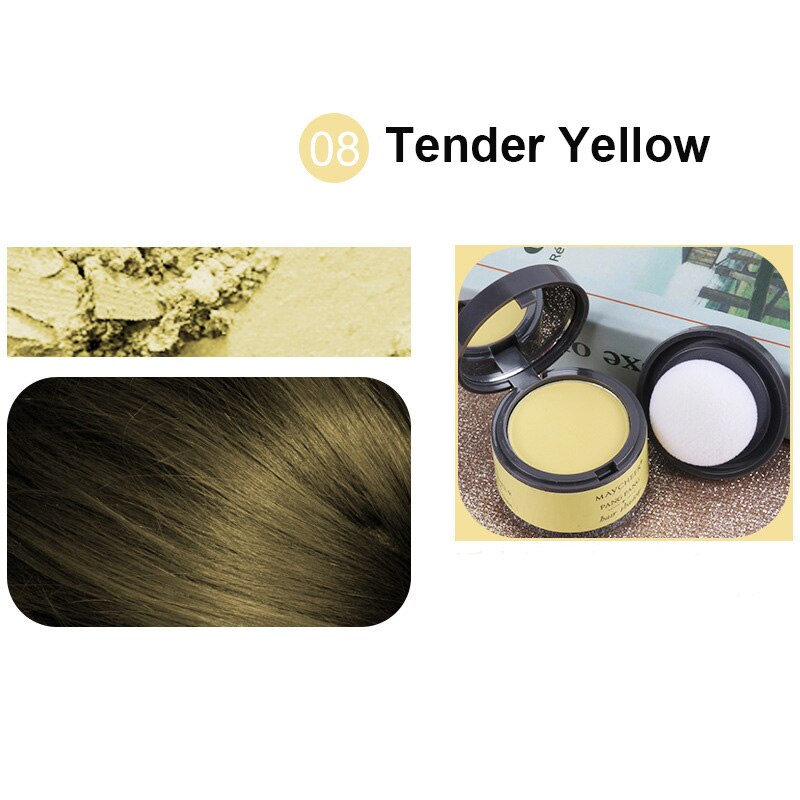 Hair Fluffy Powder Instantly Black Root Cover Up Natural Instant Hairline Shadow Powder Hair Concealer Coverage