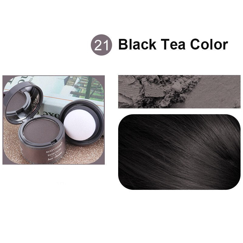 Hair Fluffy Powder Instantly Black Root Cover Up Natural Instant Hairline Shadow Powder Hair Concealer Coverage
