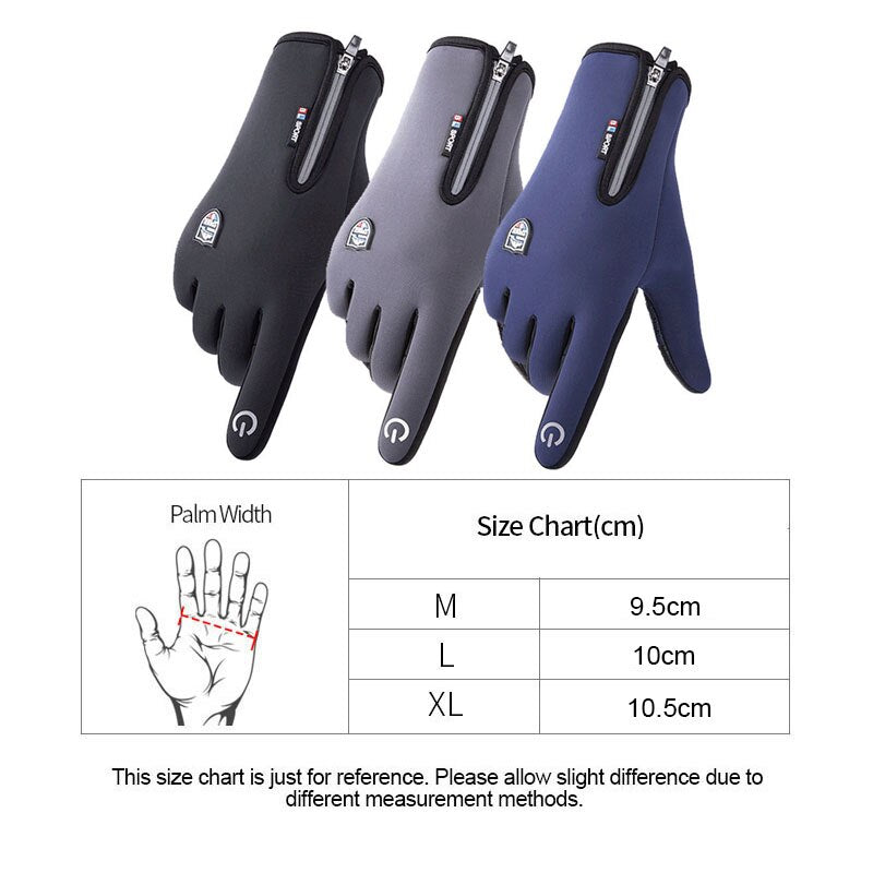 New Warm Winter Ice Fishing Gloves Waterproof Coating Windproof Breathable Full Finger Non-slip Carp Outdoor Fishing Apparel