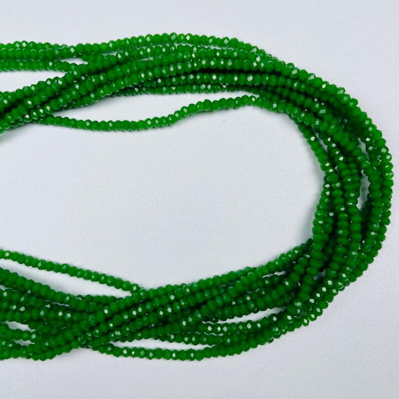 Crystal Glass Rondel Beads for Jewelry Making Diy Jewelry Spacer Beads