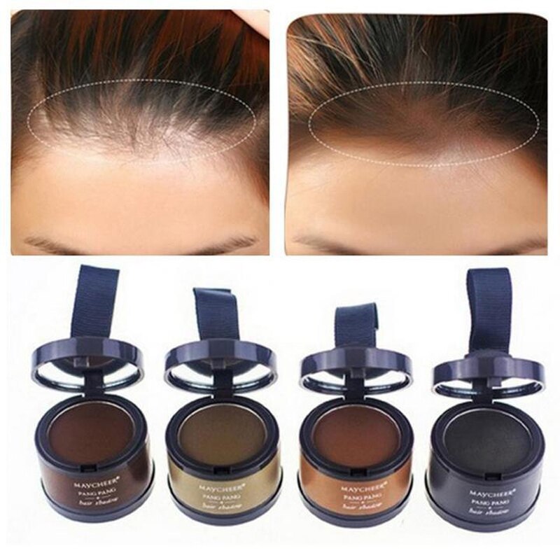 Hair Fluffy Powder Instantly Black Root Cover Up Natural Instant Hairline Shadow Powder Hair Concealer Coverage