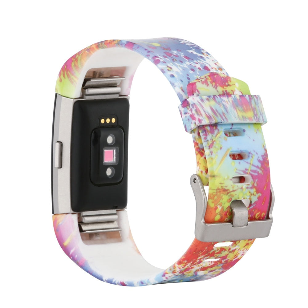 Replacement Bands  2 Silicone Smart Watch Wrist Strap Band