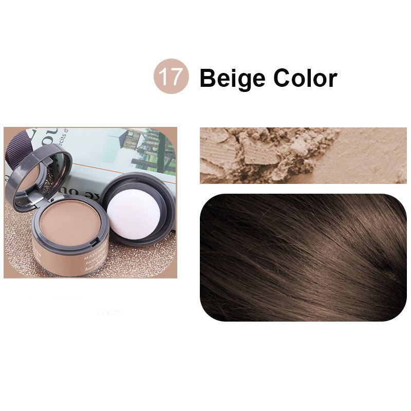 Hair Fluffy Powder Instantly Black Root Cover Up Natural Instant Hairline Shadow Powder Hair Concealer Coverage