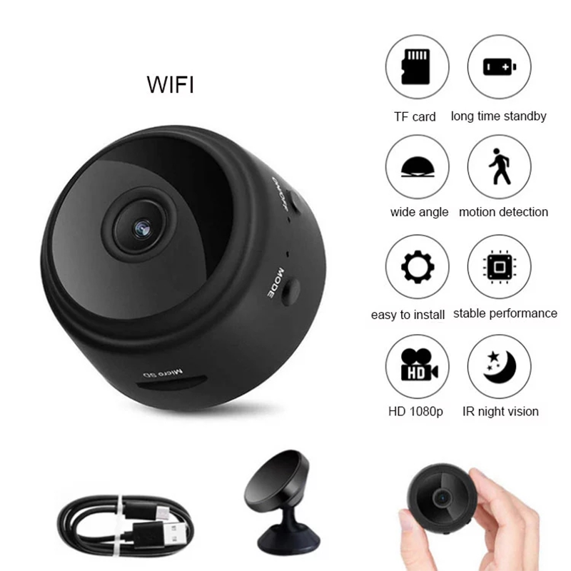 A9 Mini Camera WiFi Camera 1080p HD Night Version IP Camera