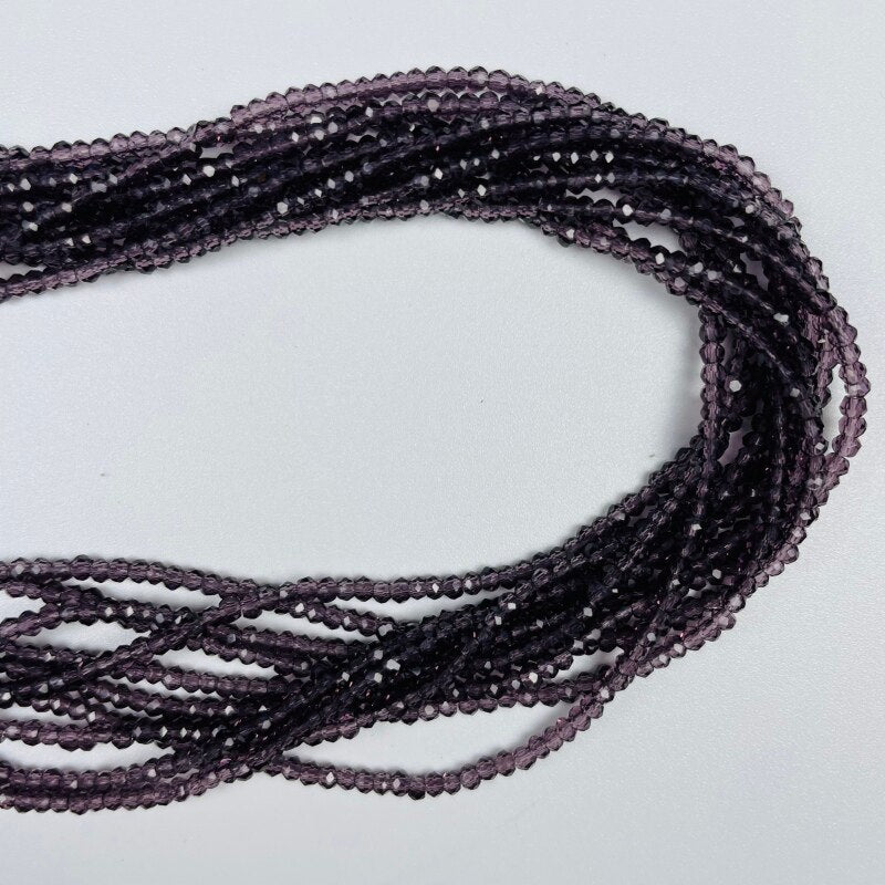 Crystal Glass Rondel Beads for Jewelry Making Diy Jewelry Spacer Beads