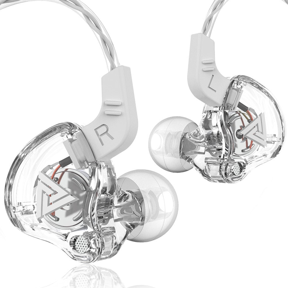 Original QKZ AK6 Copper Driver HiFi Wired Earphone Sport Running Headphones Bass Stereo Headset Music Earbuds fone de ouvido