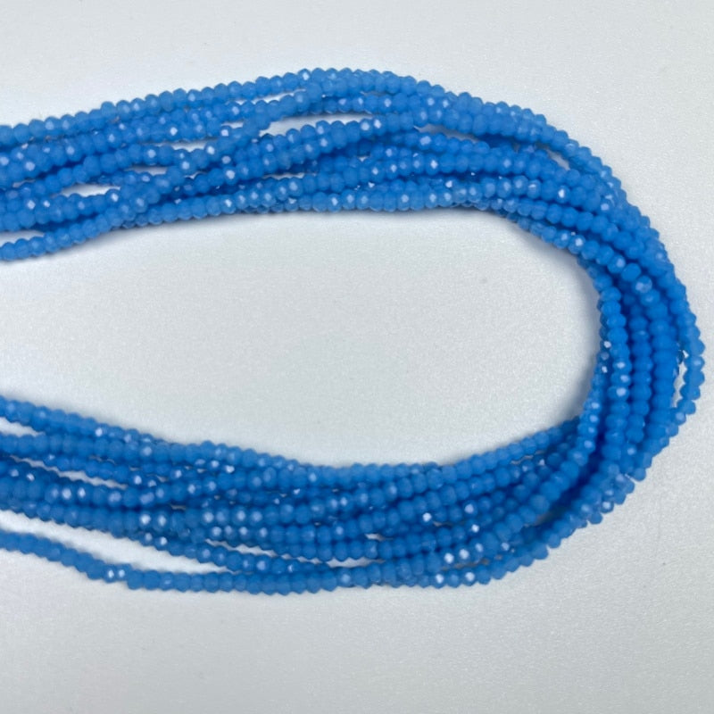 Crystal Glass Rondel Beads for Jewelry Making Diy Jewelry Spacer Beads