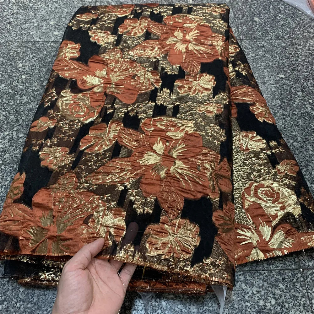 MIQIER2021 High Quality African Nigerian Tulle Lace Fabric Organza Embroidery Guipure Party Gown Dress Brocade Jacquard French