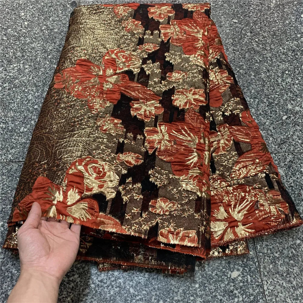 MIQIER2021 High Quality African Nigerian Tulle Lace Fabric Organza Embroidery Guipure Party Gown Dress Brocade Jacquard French