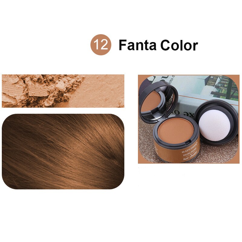 Hair Fluffy Powder Instantly Black Root Cover Up Natural Instant Hairline Shadow Powder Hair Concealer Coverage
