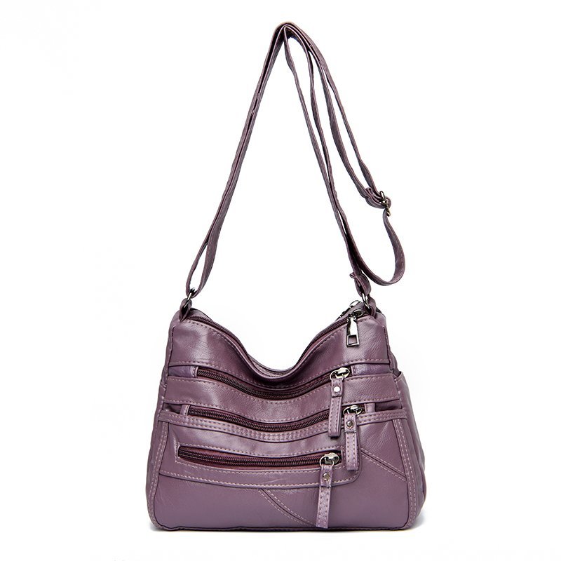 High Quality Women's Soft Leather Shoulder Bags Multi-Layer Classic Crossbody Bag Luxury Designer Handbag and Purse