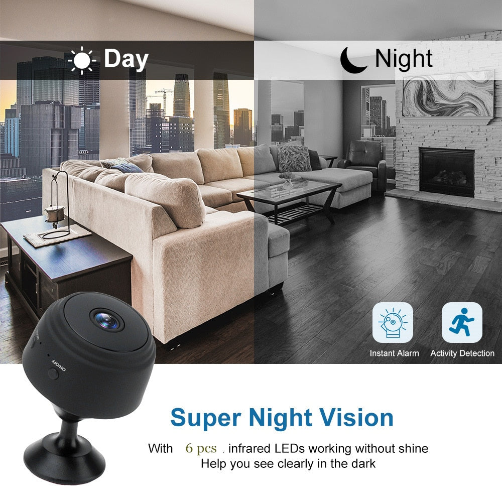 A9 Mini Camera WiFi Camera 1080p HD Night Version IP Camera
