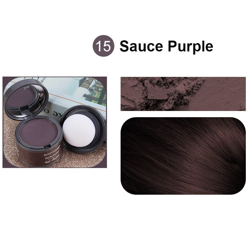 Hair Fluffy Powder Instantly Black Root Cover Up Natural Instant Hairline Shadow Powder Hair Concealer Coverage