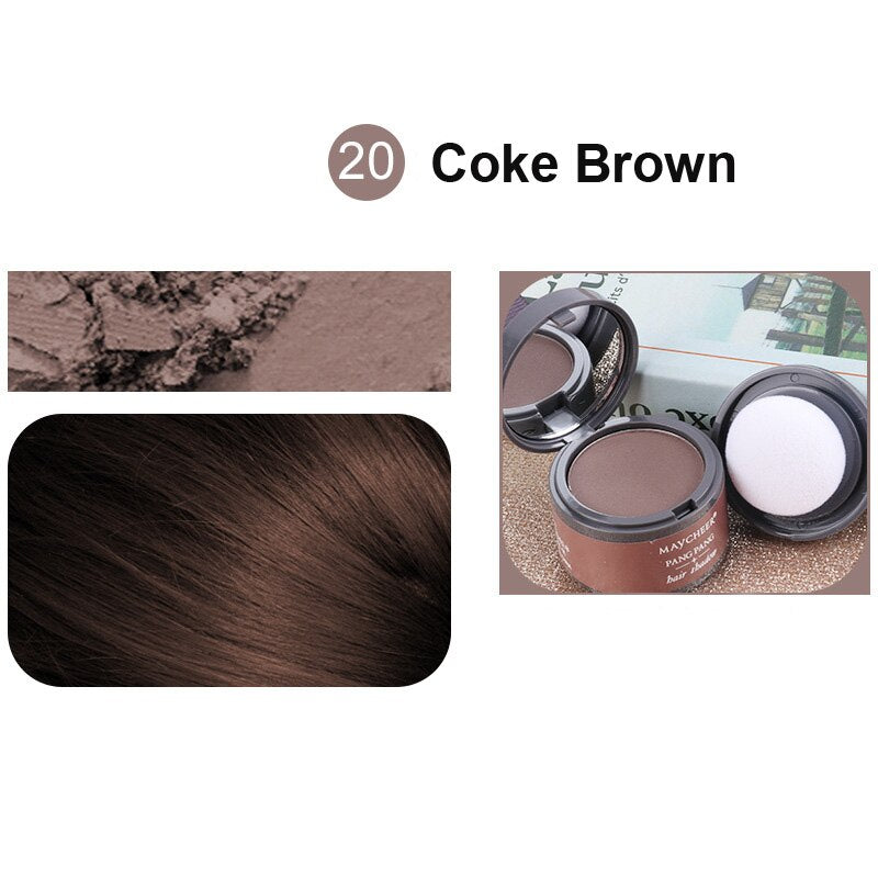 Hair Fluffy Powder Instantly Black Root Cover Up Natural Instant Hairline Shadow Powder Hair Concealer Coverage