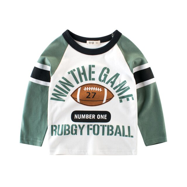 Kids Clothing T shirts Print Girls Boys Cotton Children Dinosaur shirt Baby Toddler Tops Cartoon Full Long Sleeves Clothes