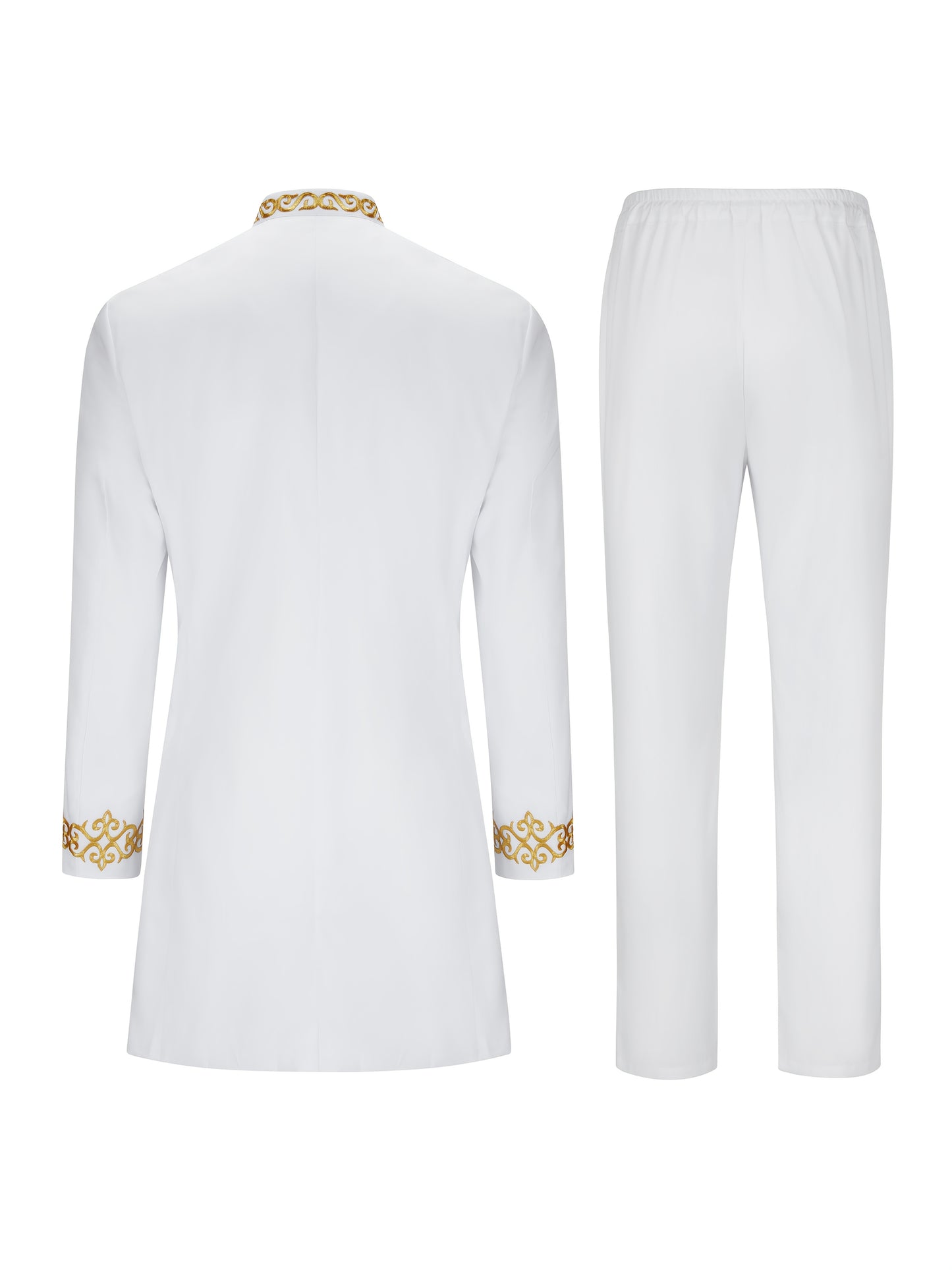 Men's Casual Long-sleeved Two-piece Suit