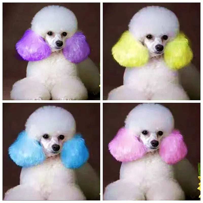 100g Semi Permanent Pet Dog Dye Cream High Pigmented Colorful Dog Hair Bright Coloring Dyestuff Pigment Supplies for Home