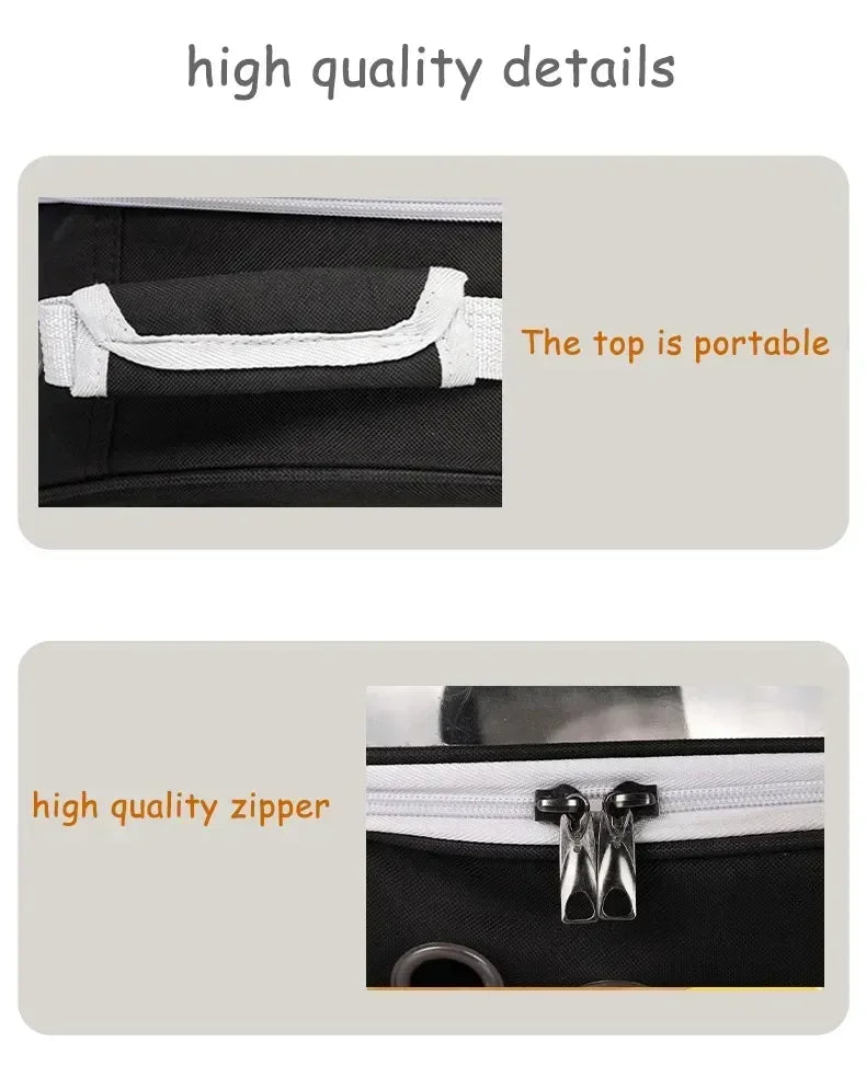 Transparent Capsule Pet Cat Backpack Out Travel Portable Cat Accessories Breathable Cat Bag for Cats and Small Pet Dogs