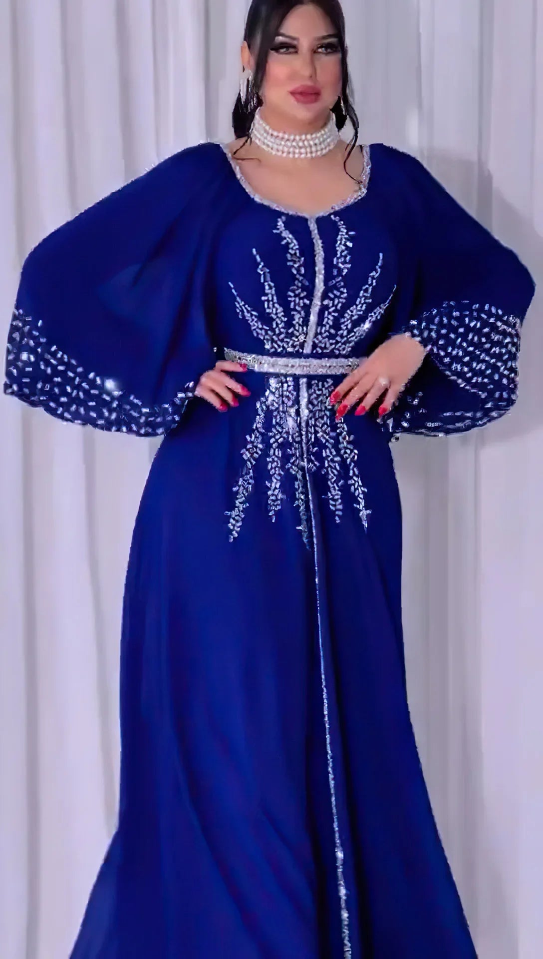 Abaya Women Party Dresses Ramadan Morocco Kaftan Dubai