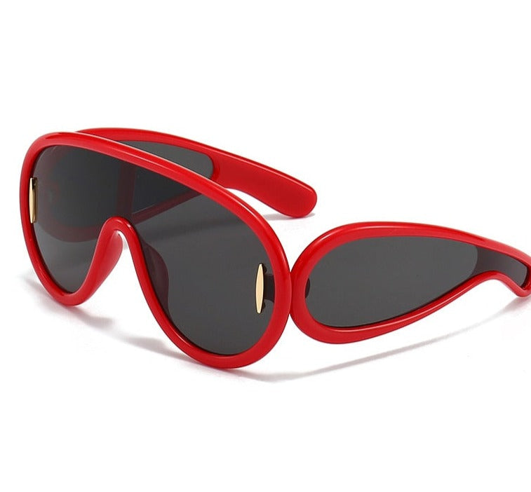 Candy Classy Design Punk Oversize Unisex Sunglasses