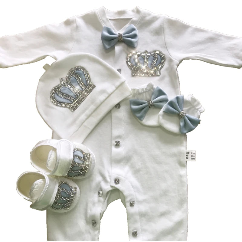Welcome Home Baby Infant Romper Set photography Swaddle-welcome home baby-Top Super Deals-design 005-6-12M size 73-Free Item Online