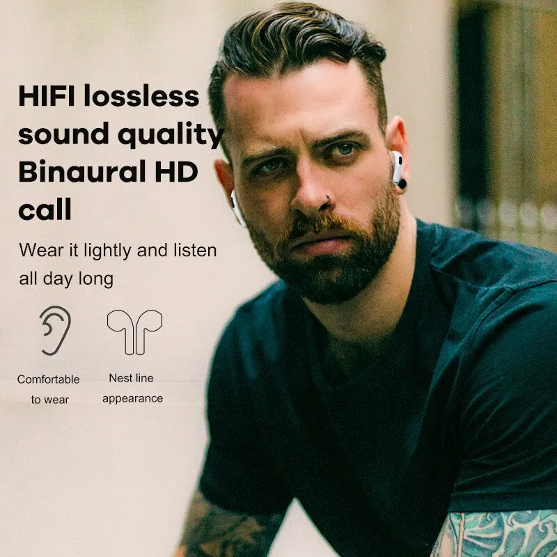 Original Pro 6 TWS Wireless Bluetooth Earphones Headphones Earphone Headset For Xiaomi Android Earbuds