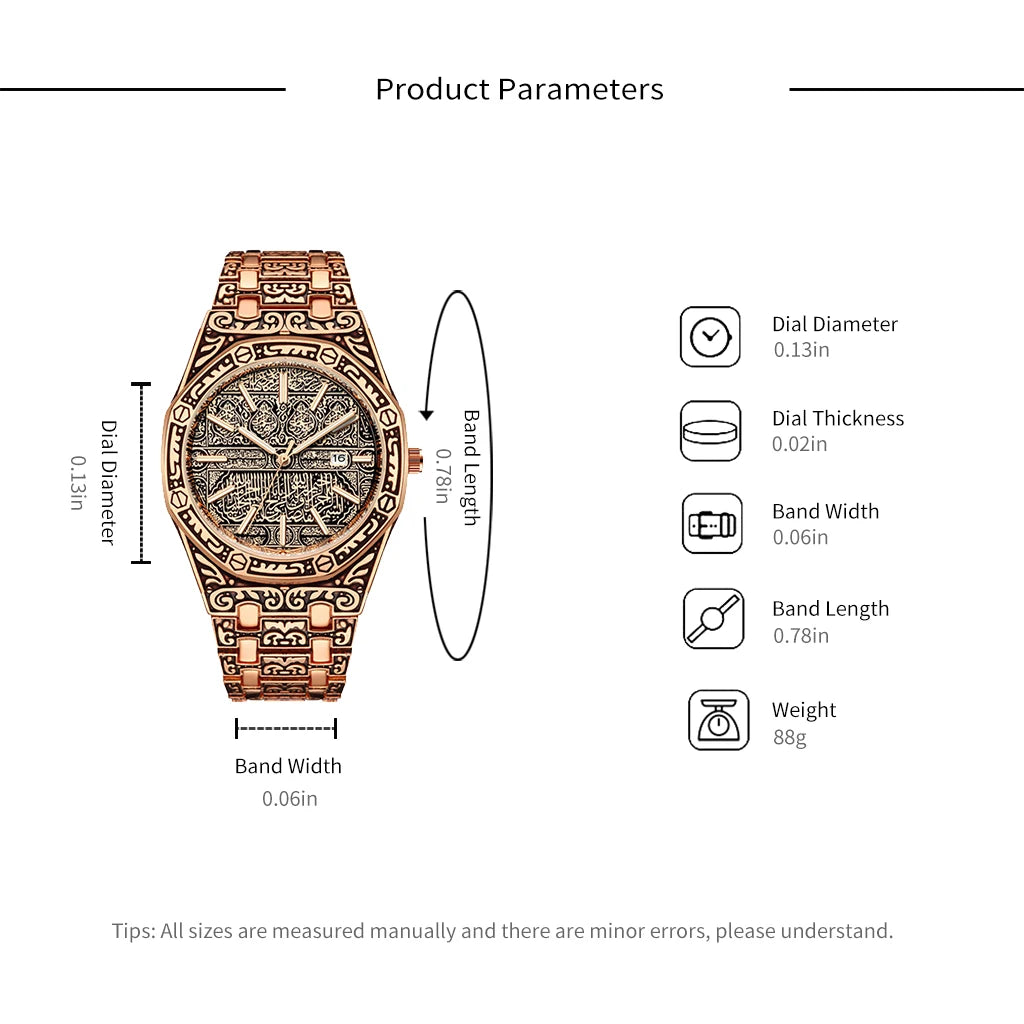 Men's Stainless-steel Quartz Watch