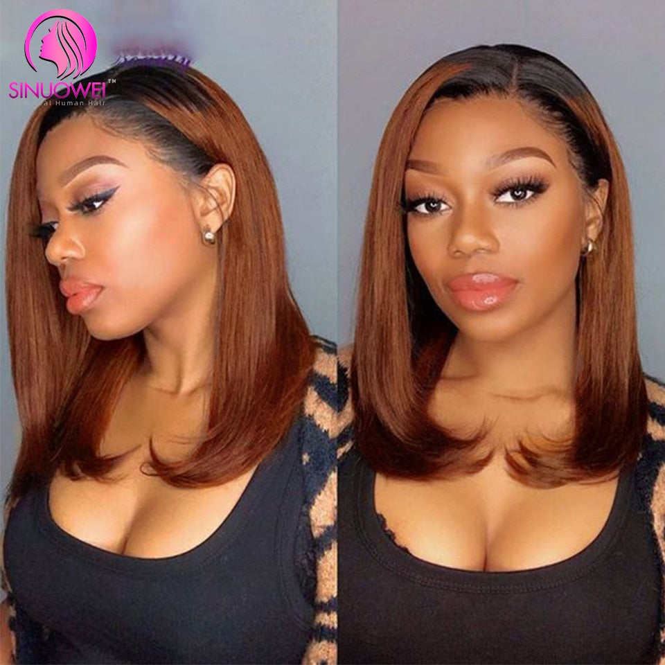 13x4 Lace Short Bob Lace Front Wig